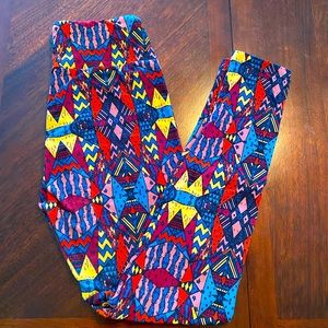 LulaRoe OS Halloween Print Leggings